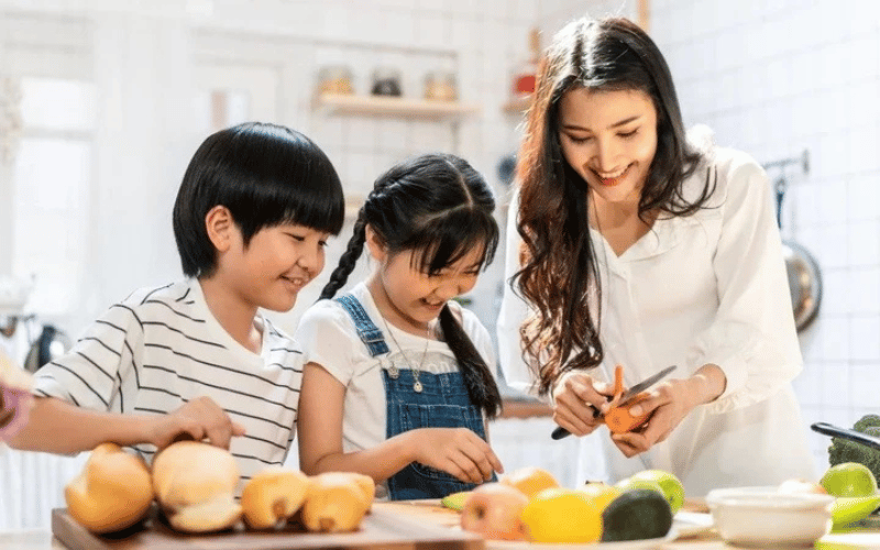 Chế độ dinh dưỡng giúp trẻ khỏe mạnh