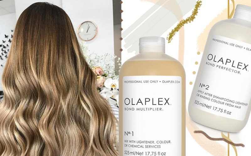 Olaplex: nổi bật với công nghệ phục hồi cấu trúc tóc, giúp tái tạo những liên kết bị đứt gãy.